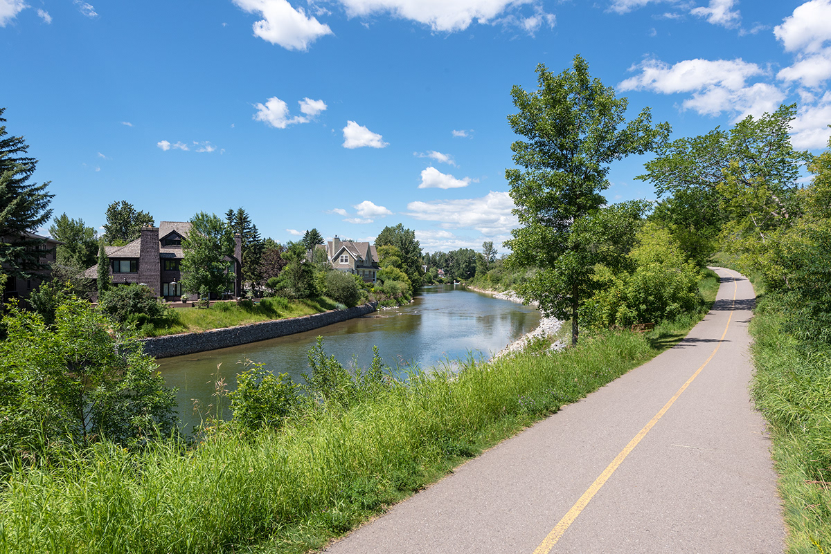 RH Speirs Photographer Elbow River Pathway, Calgary, Alberta