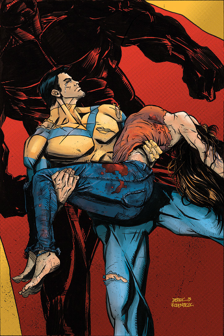 The last time I saw you – Ink and Digital art by Derek Rodenbeck derekro