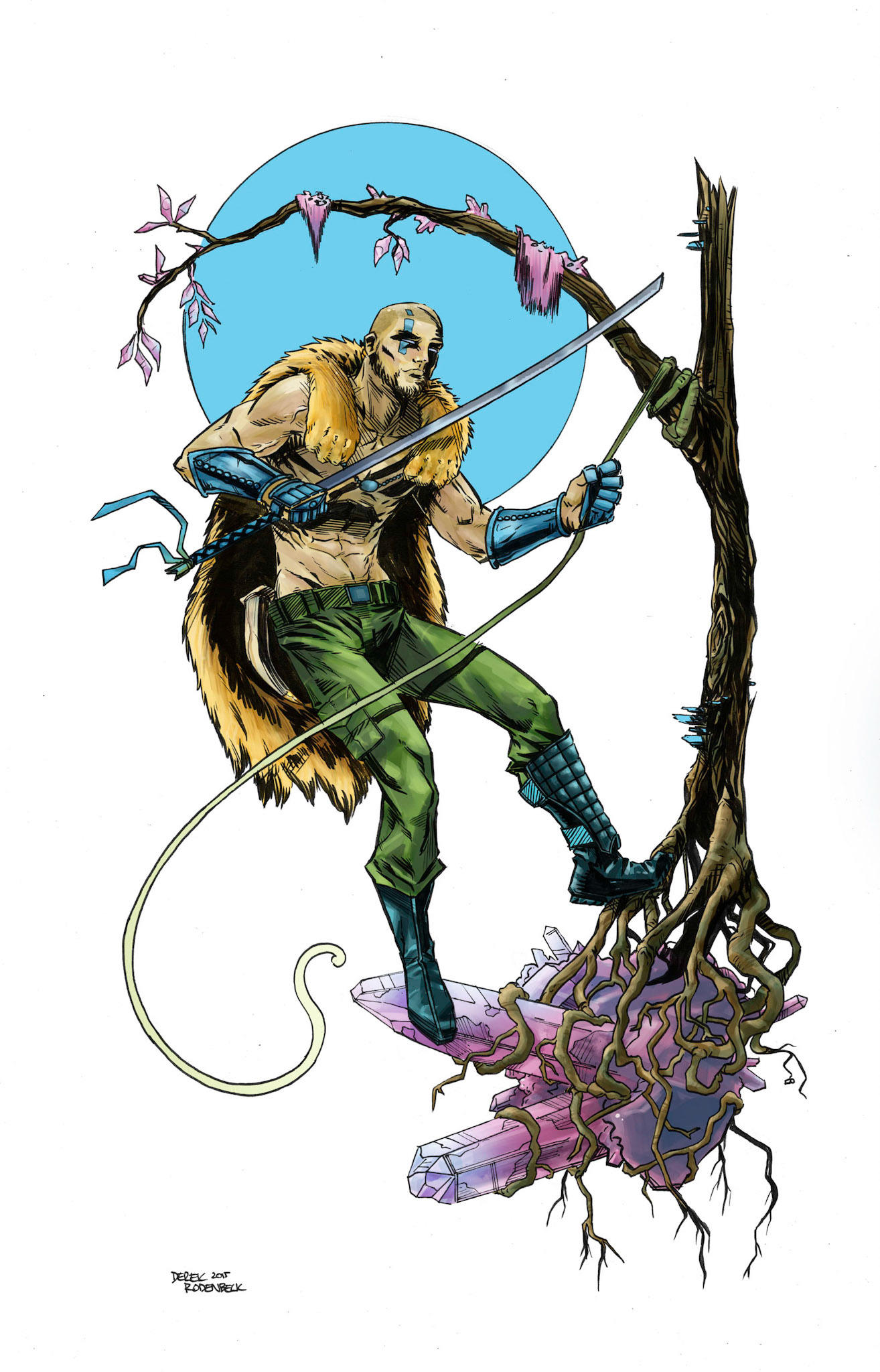 Moebius– Ink and Digital art by Derek Rodenbeck derekro