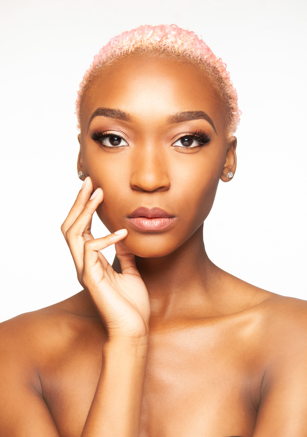 beauty commercial photography short hair girl