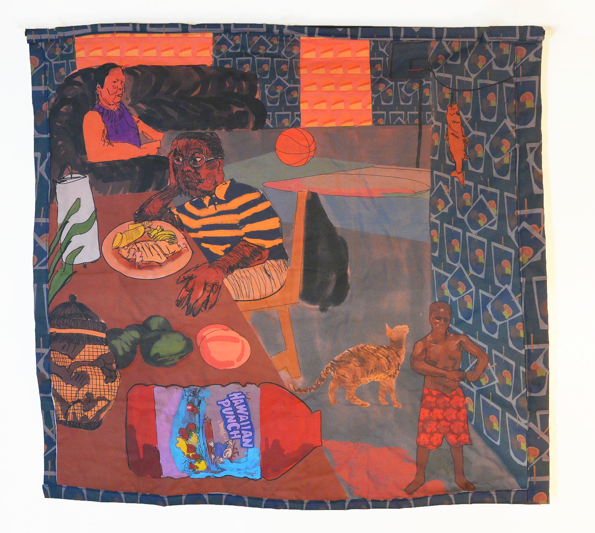 Adventures of Mako 2, Quilt, 2020
