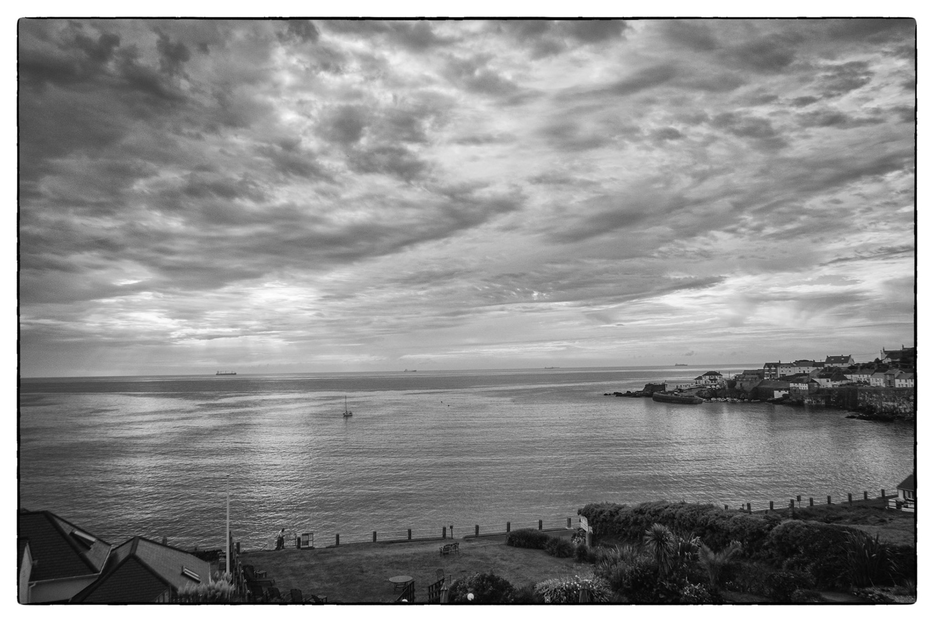 Morning light over Coverack