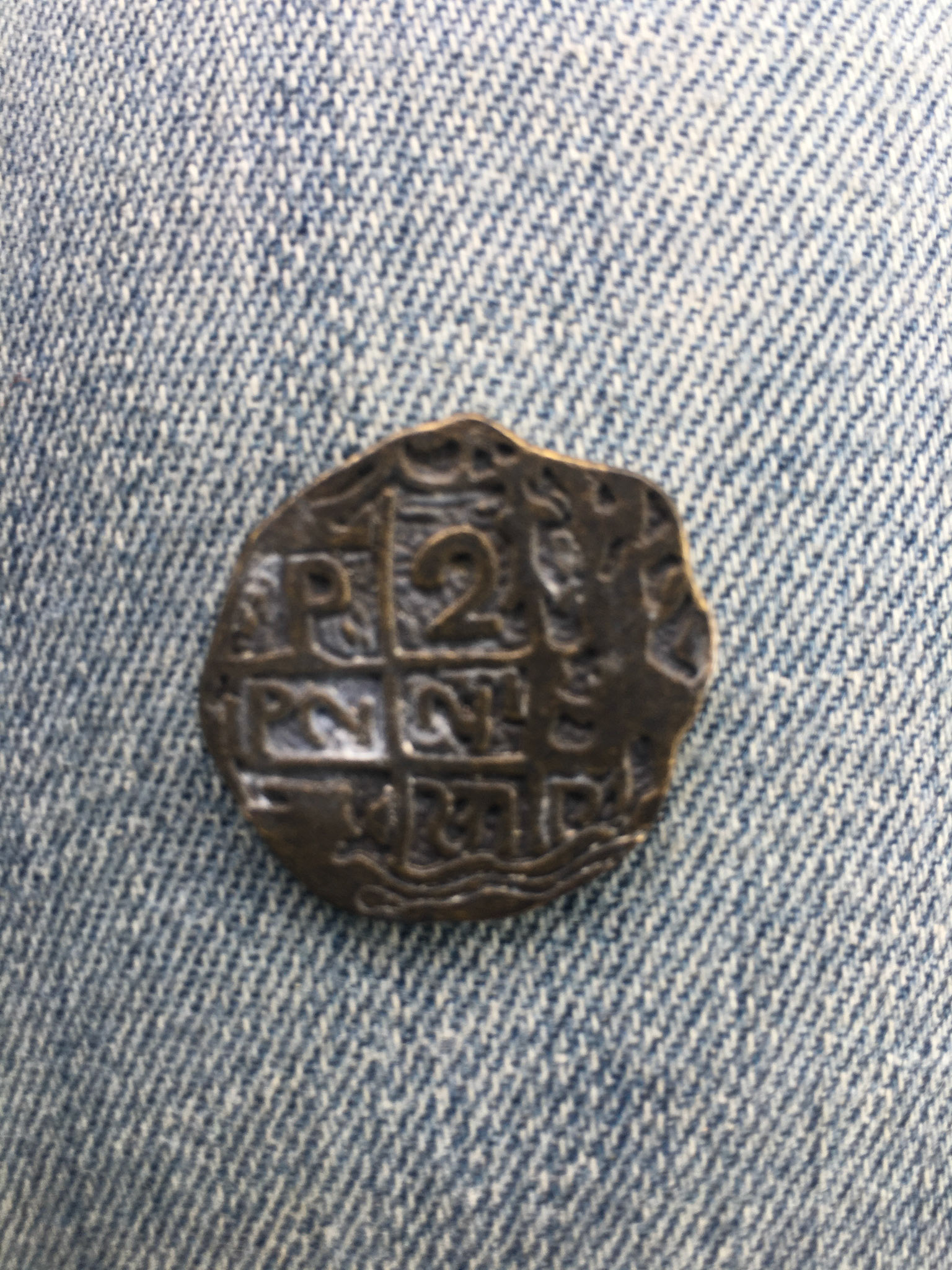Spanish Coin found in Pascagoula