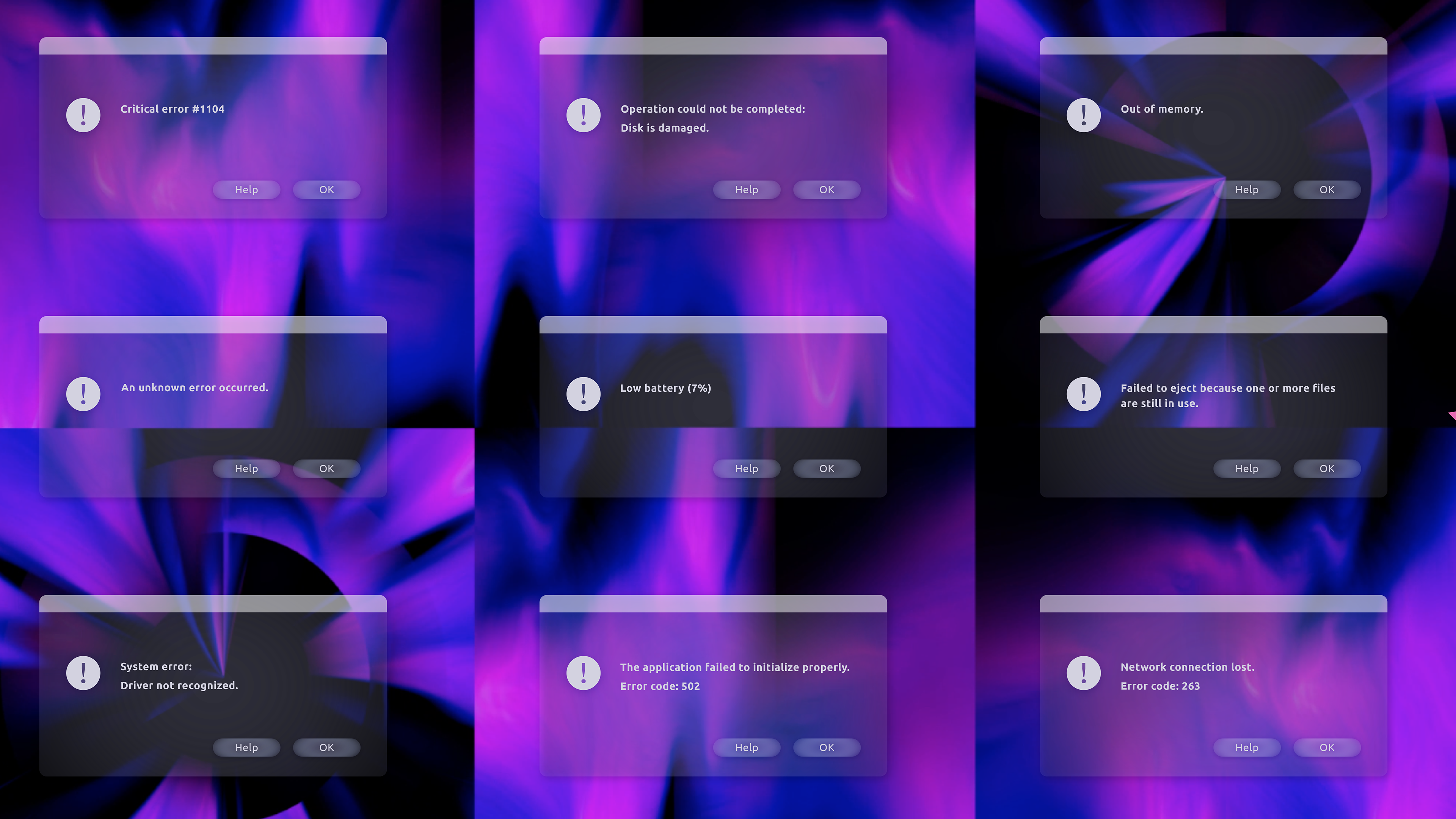 UI option 1