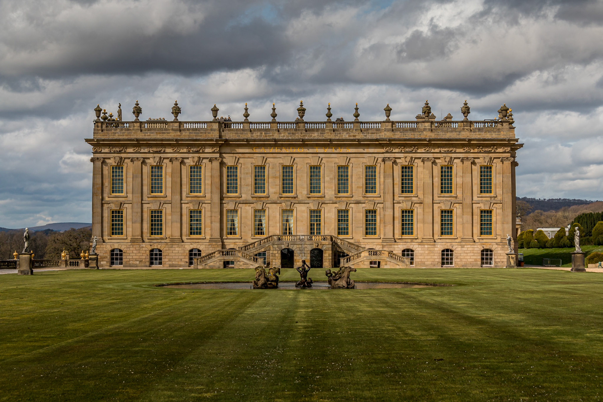 Chatsworth House - Southerley Elevation