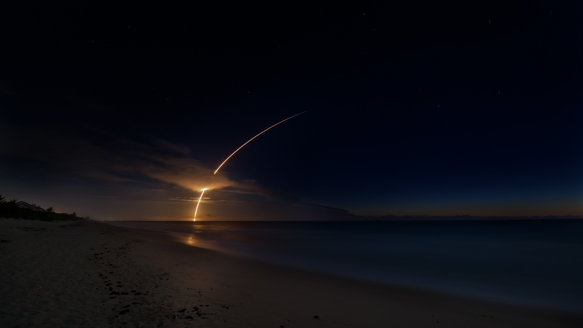 Early morning lift-off