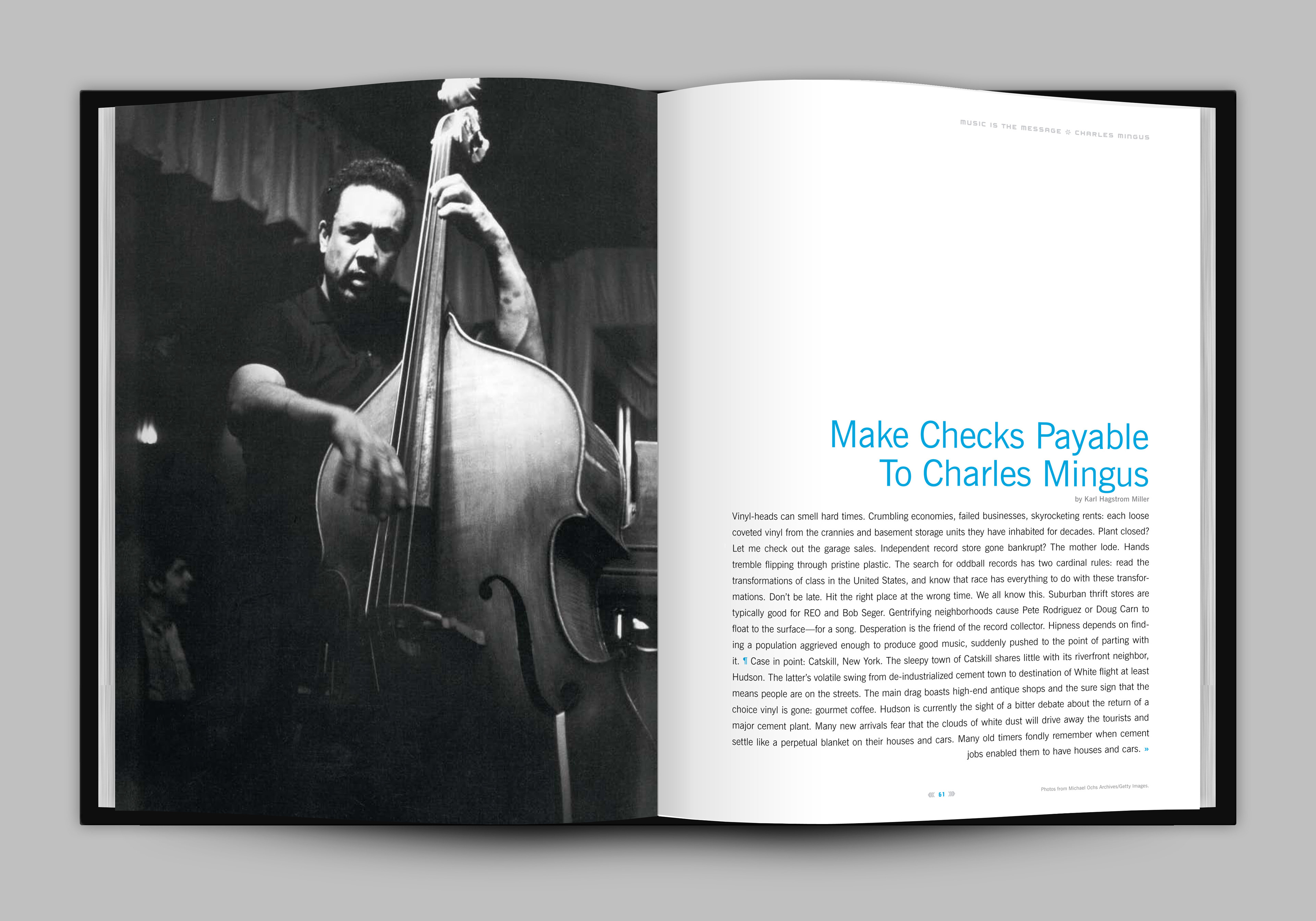 Wax Poetics Anthology, Volume 1: Make Checks Payable To Charles Mingus