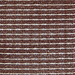 Oxblood with Silver Stripe Grillcloth