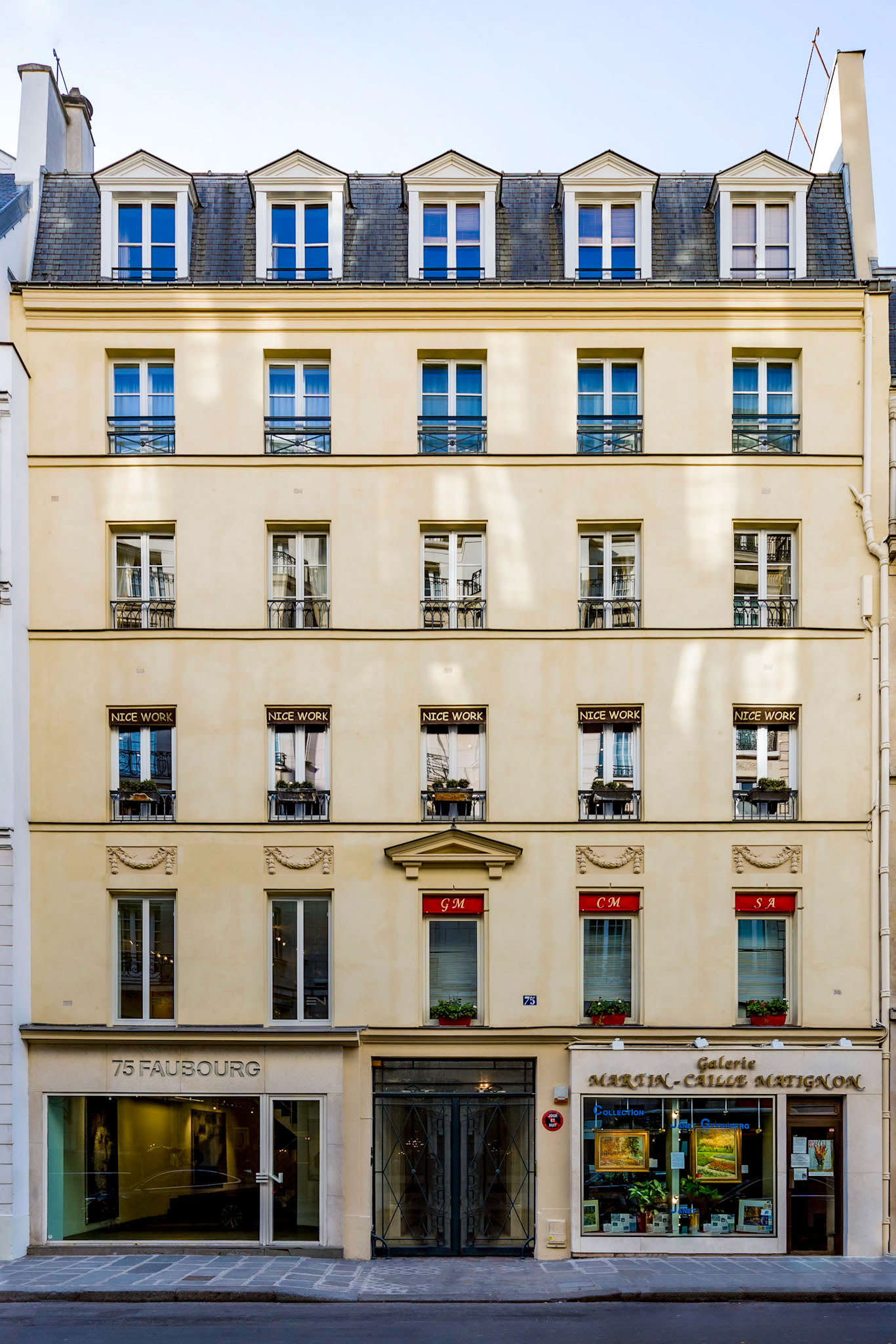 CHROMARCHITECTURE 75, Faubourg Saint Honoré Paris CHROMARCHITECTURE 75, Faubourg Saint Honoré Paris