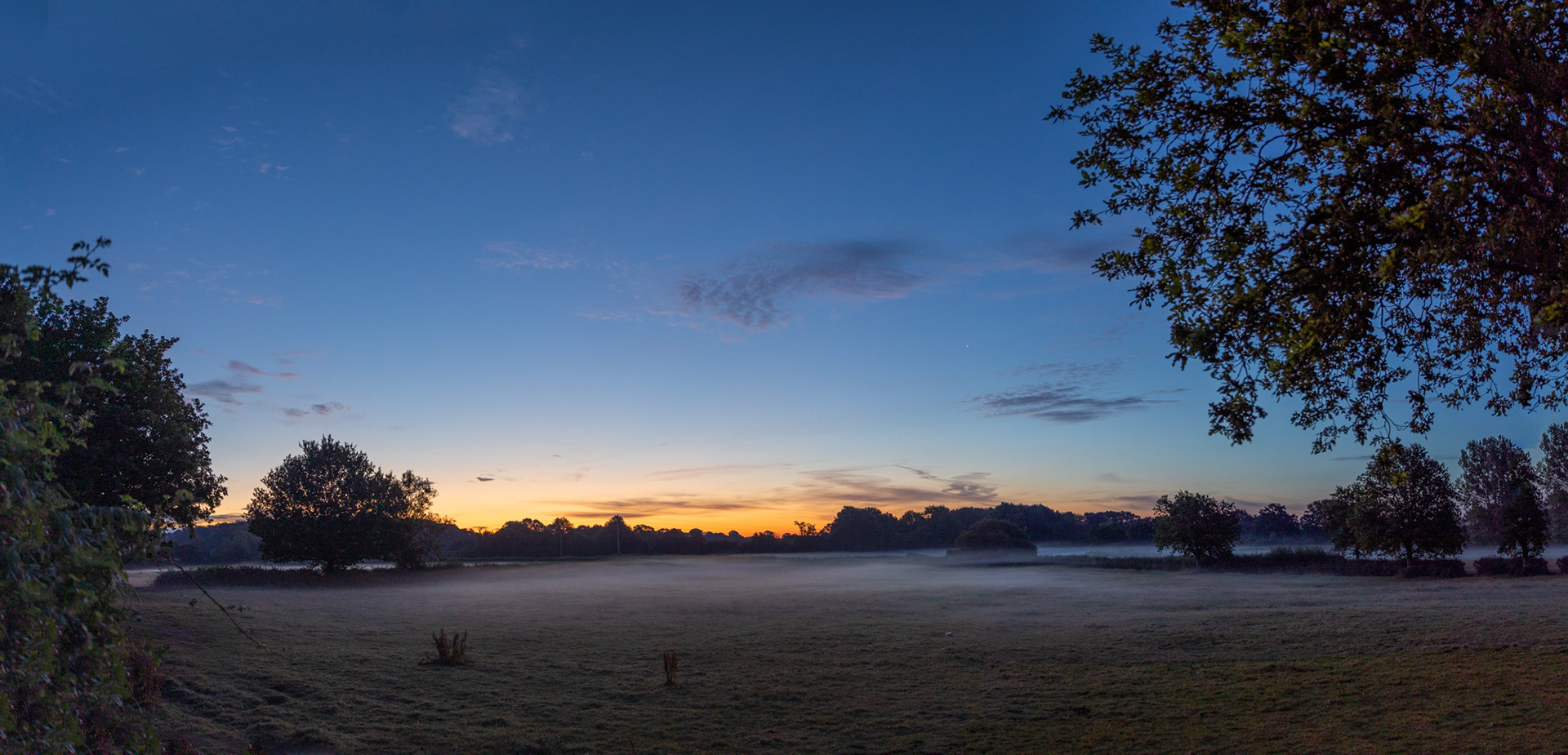 Surrey Hills at sunrise