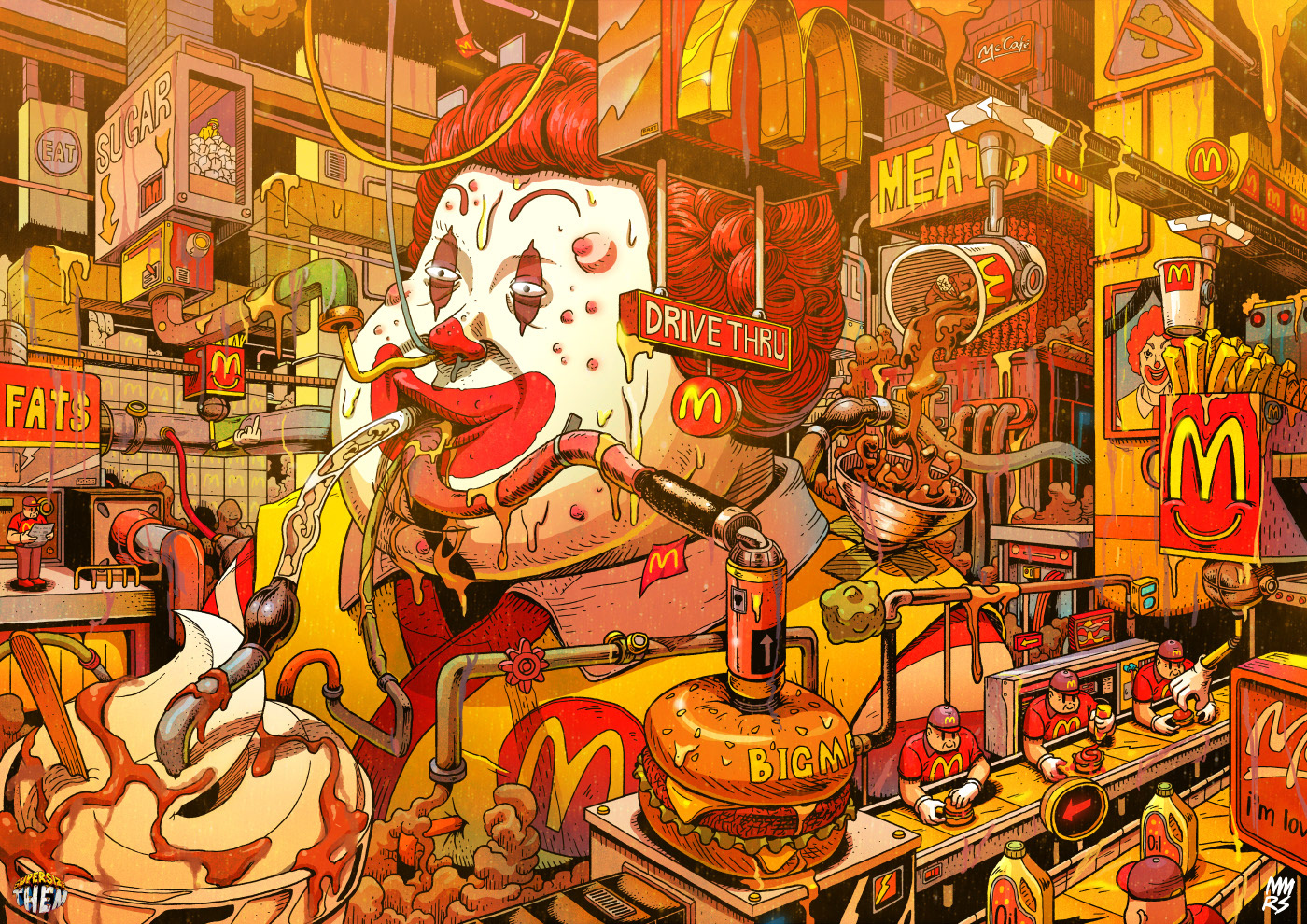 Illustrator Mr Misang 일러스트레이터 미스터 미상 Supersize Them