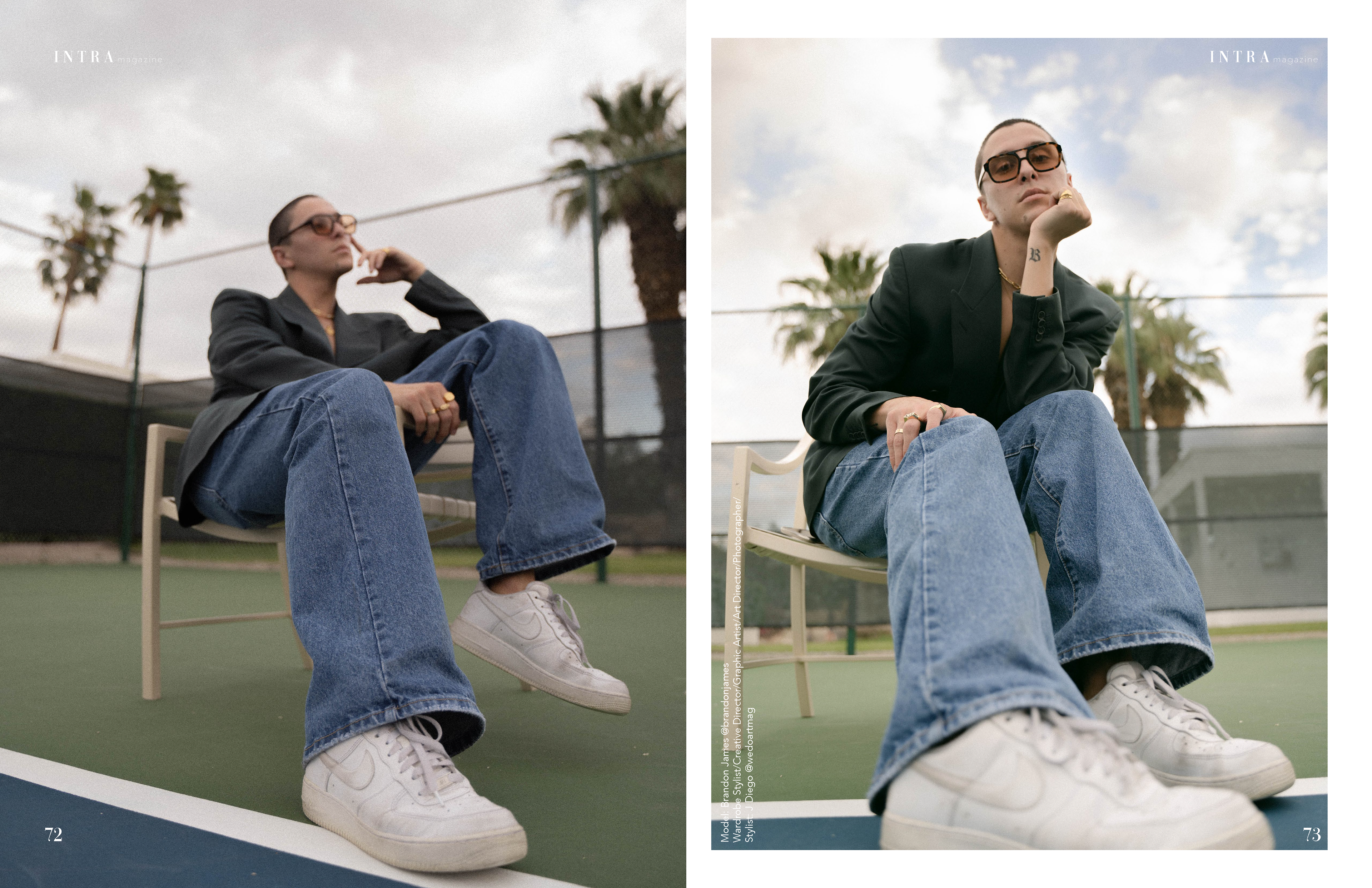 SHOOT LOCATION: PALM SPRINGS CALIFORNIA
