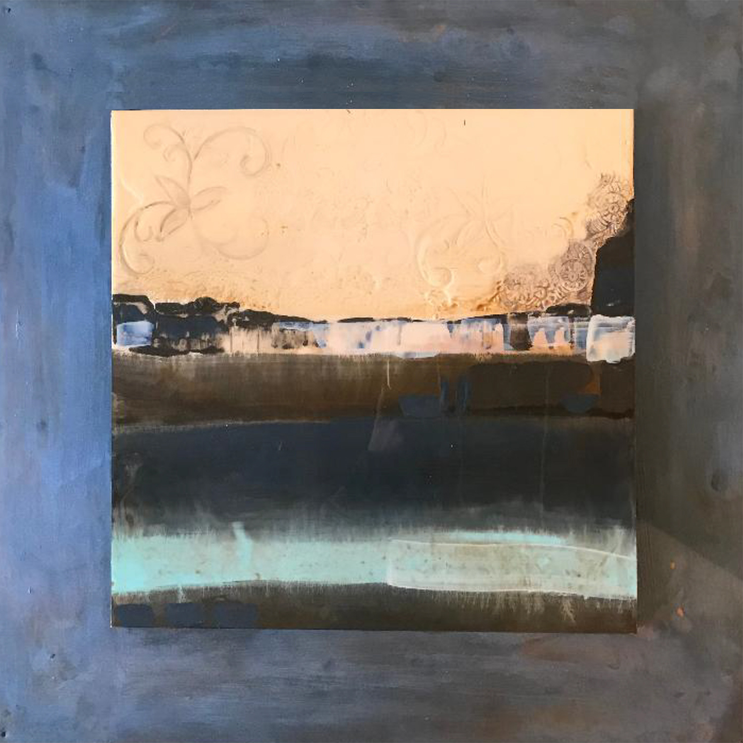 650 Smoke on the water #2 24"x24"