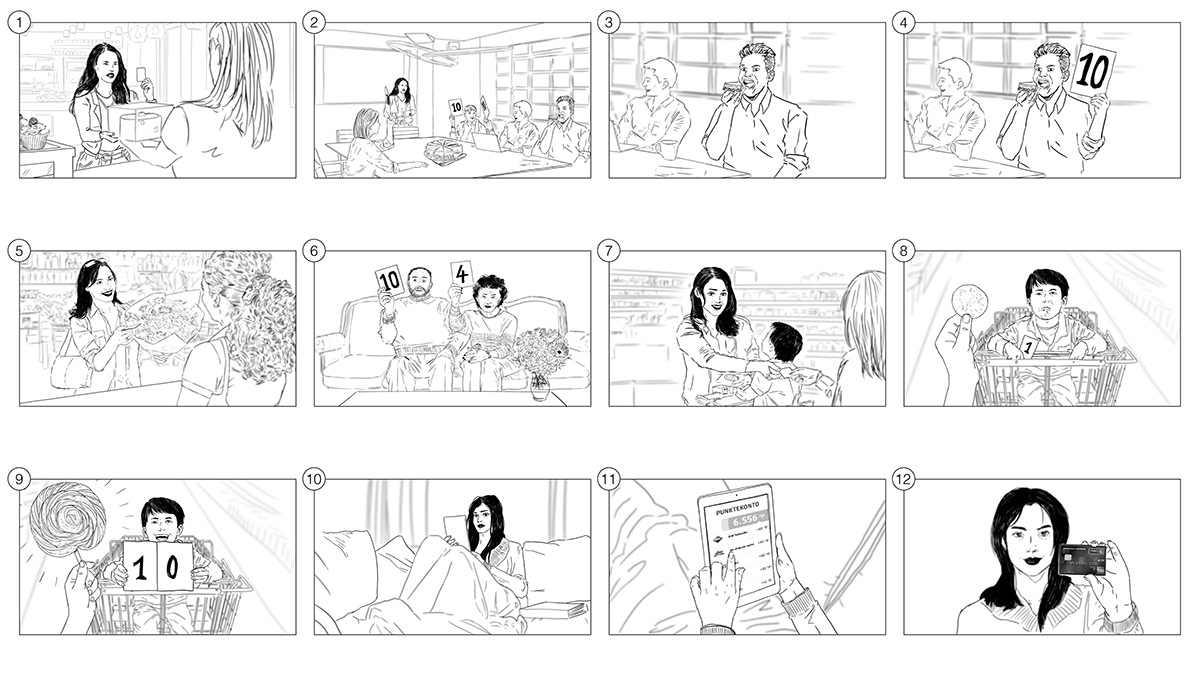 Dimitrios Demertzis PAYBACK Amex Storyboard