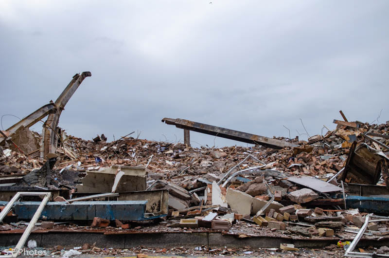 Hanley Bus Station Demolition