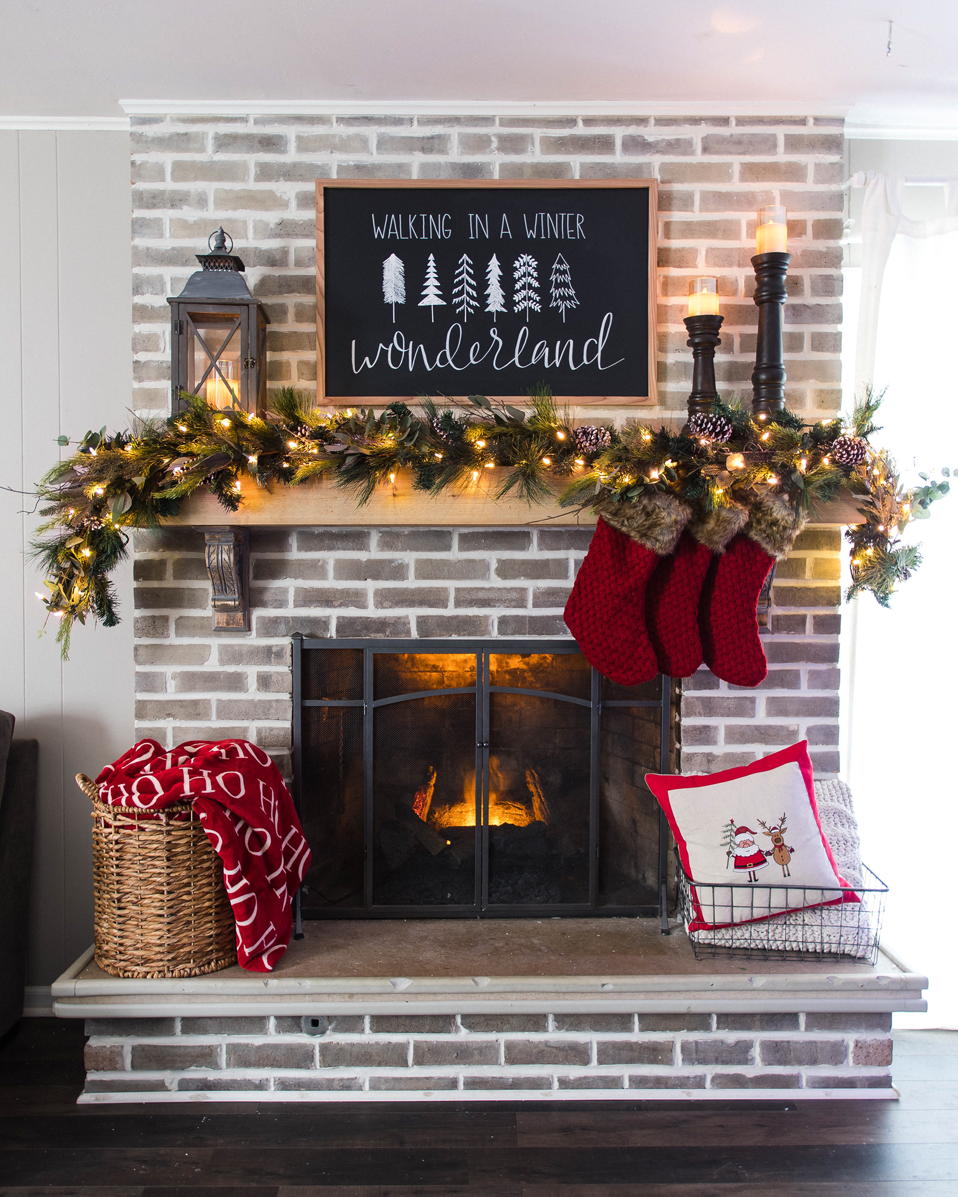 Home With Lo - Fireplace Room