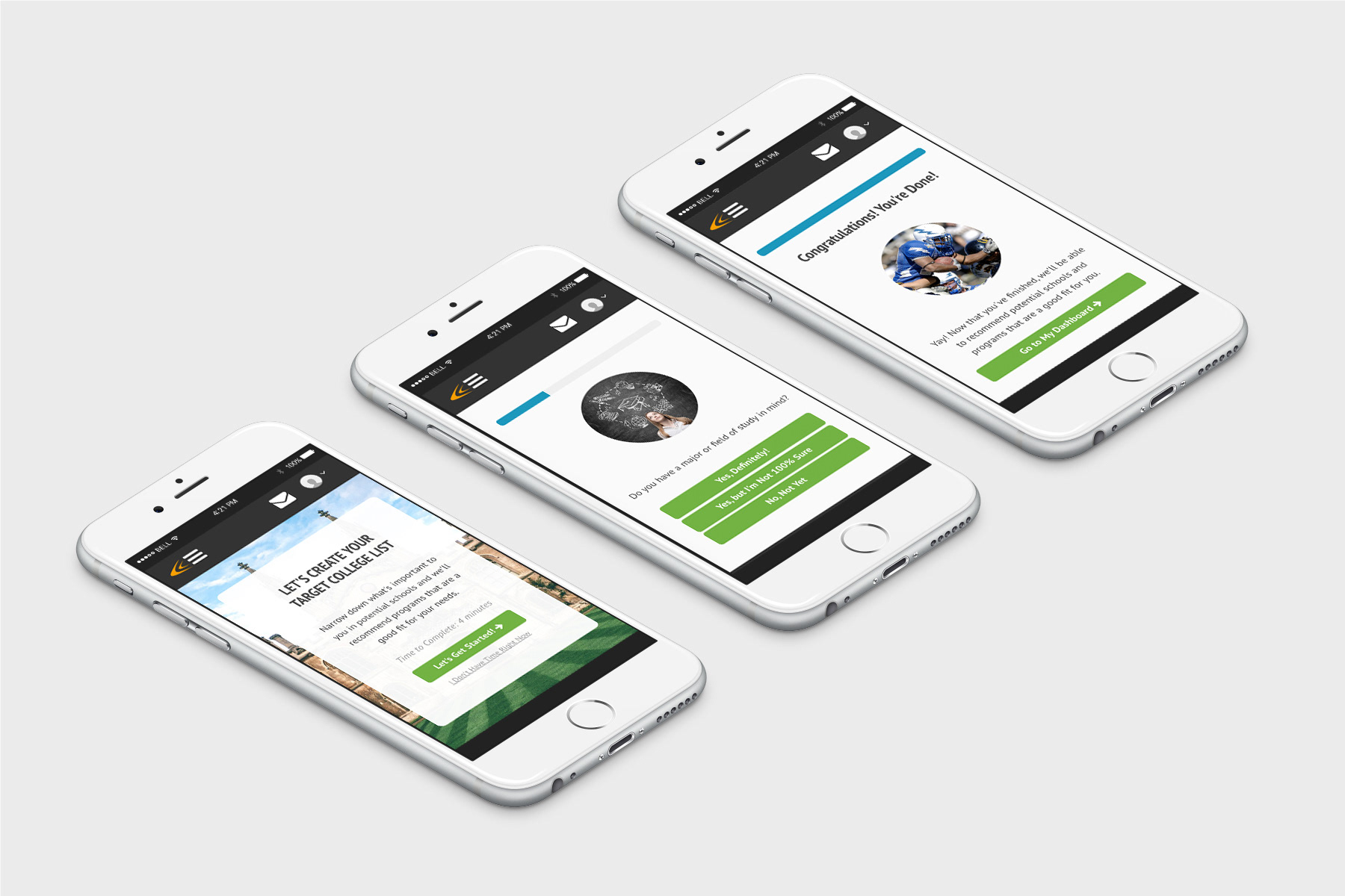 iPhone View: Let's Create Your Target College List