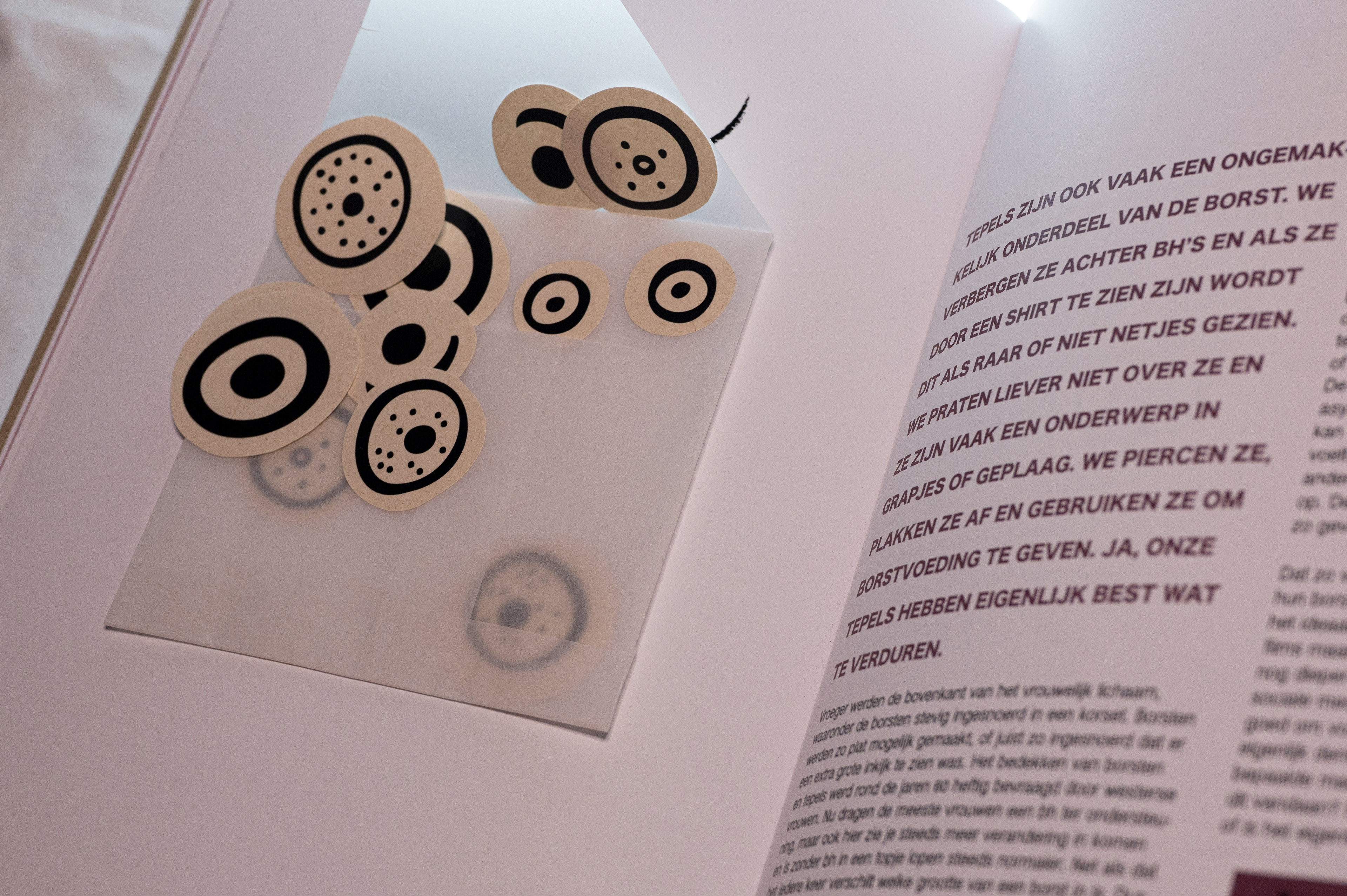Tepel stickers