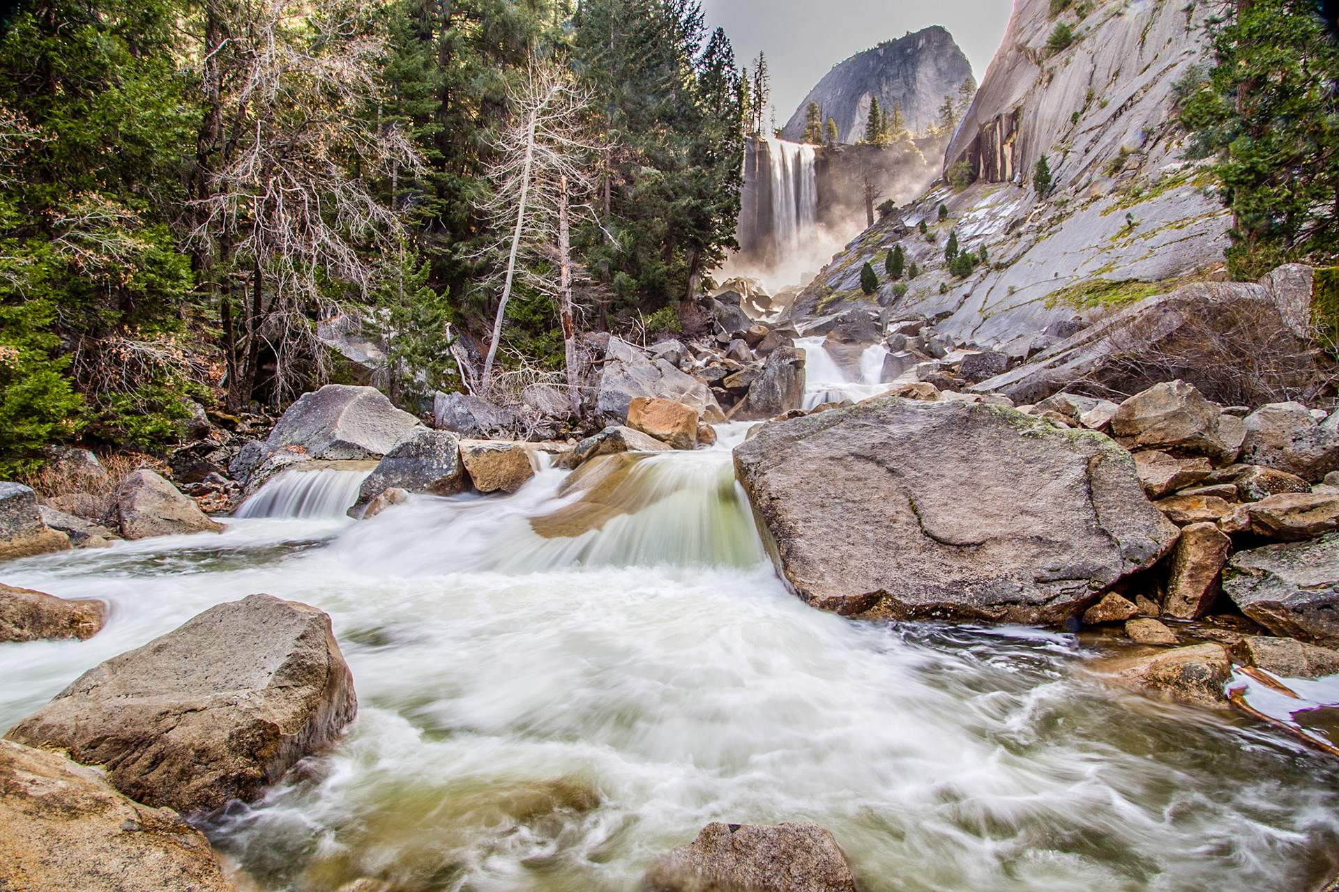 Vernal Falls, Yosemite National Park, CA