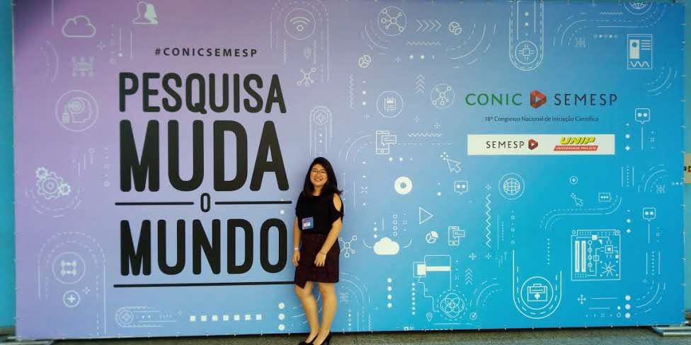 Apresentação do artigo científico na CONIC