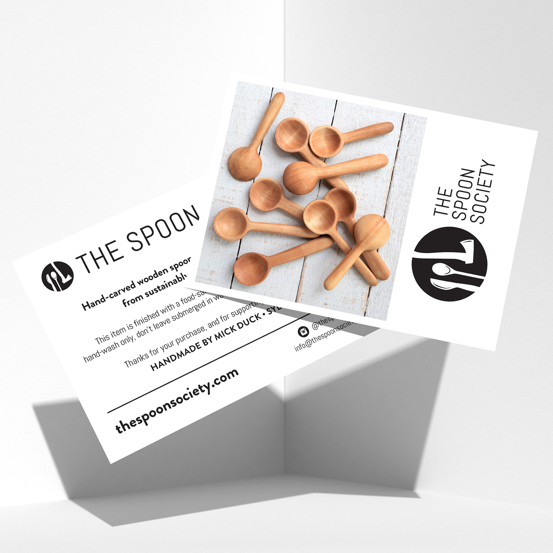 Postcard and logo design