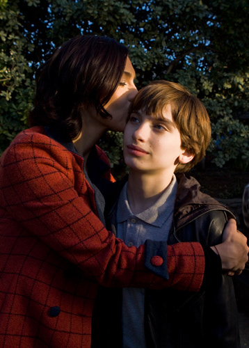 Anna Lodej and Andy Scott Harris in "The Stone on the Shore" film.