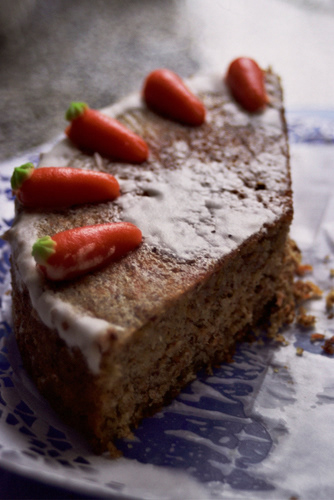 Swiss Carrot Cake (Rüeblicake)