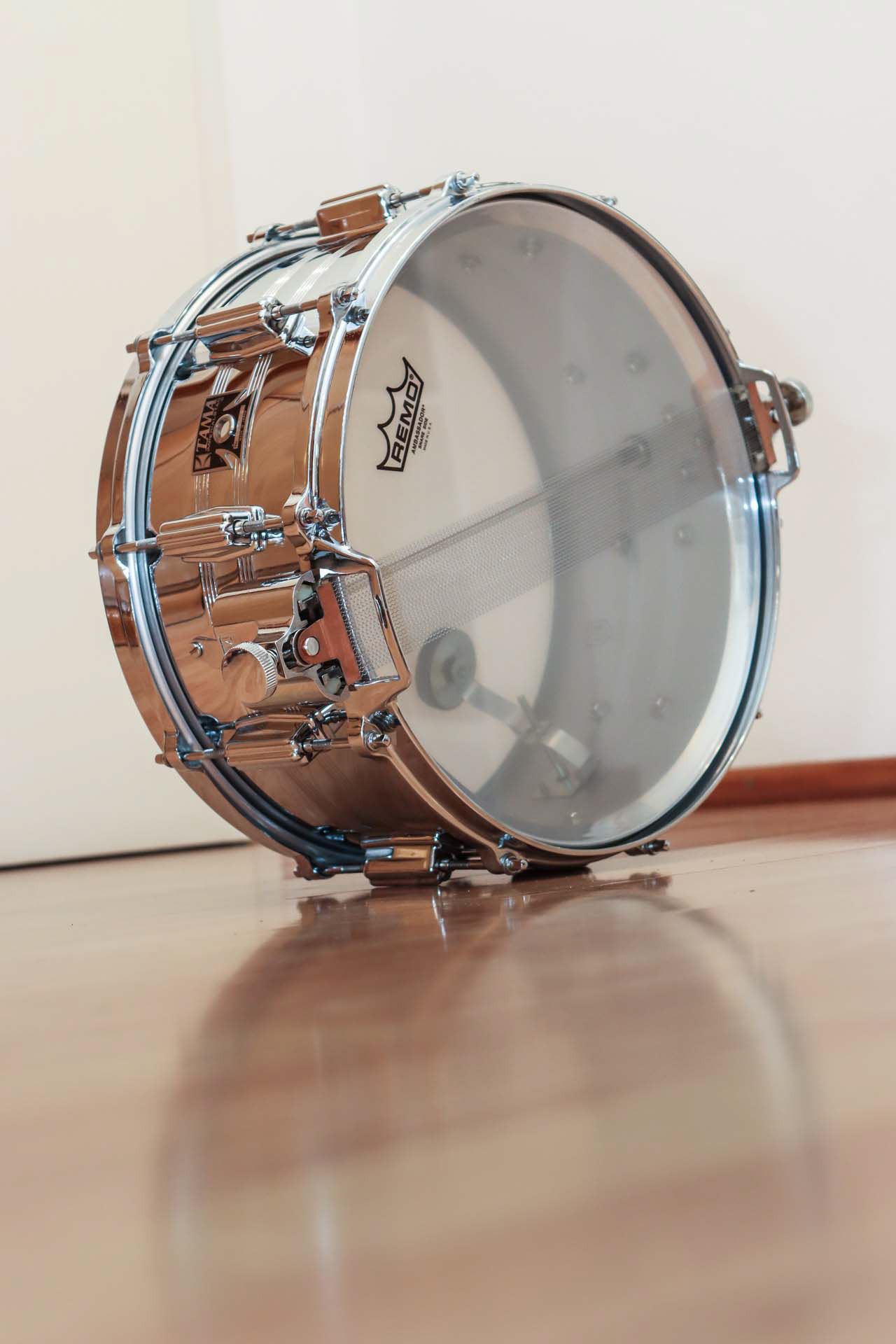 Tama Imperialstar King-Beat 8006 14"x6,5" seamless steel snare drum - overhaul | Herbert Heim Vintagedrums