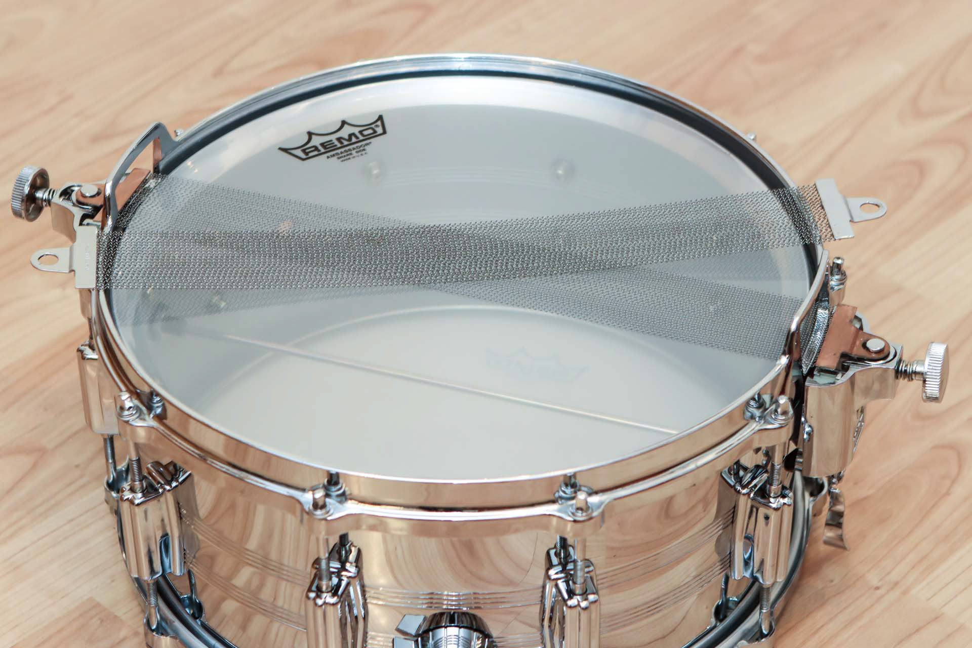 Tama Imperialstar King-Beat 8006 14"x6,5" seamless steel snare drum - overhaul | Herbert Heim Vintagedrums