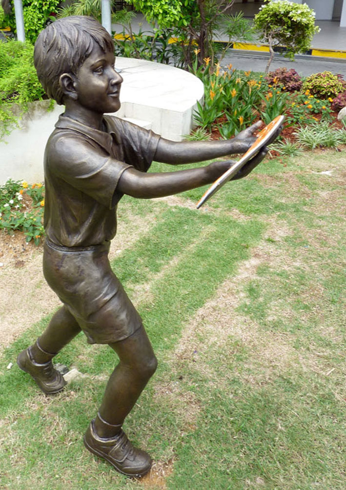 Build a Rainbow . Cast Bronze & Mosaic Tiles . 2010
