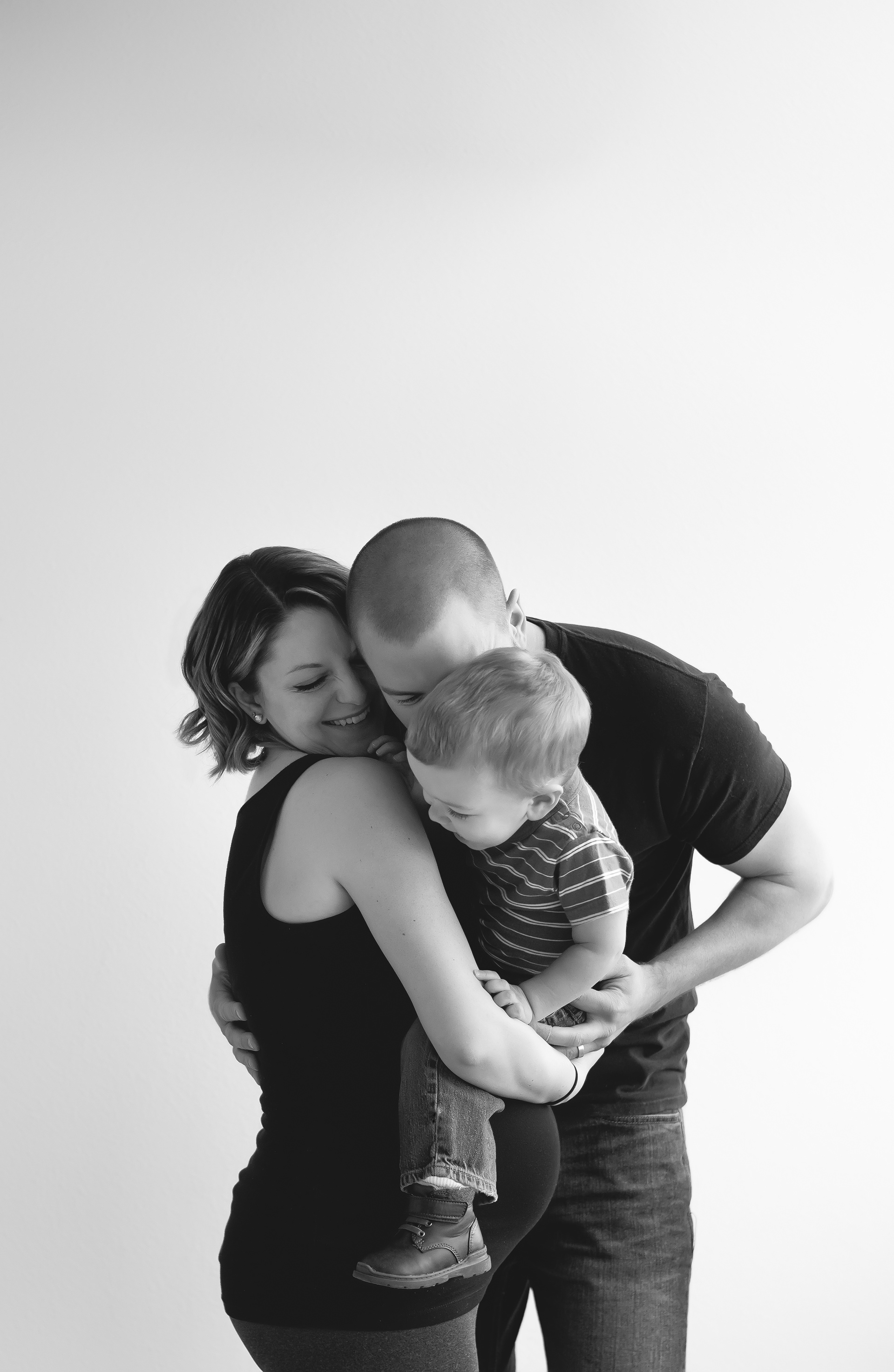 Our little family - photo with our daughter coming soon!
