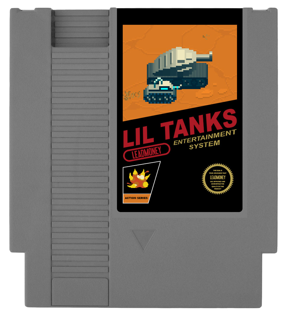 Lil Tanks NES Cartridge
