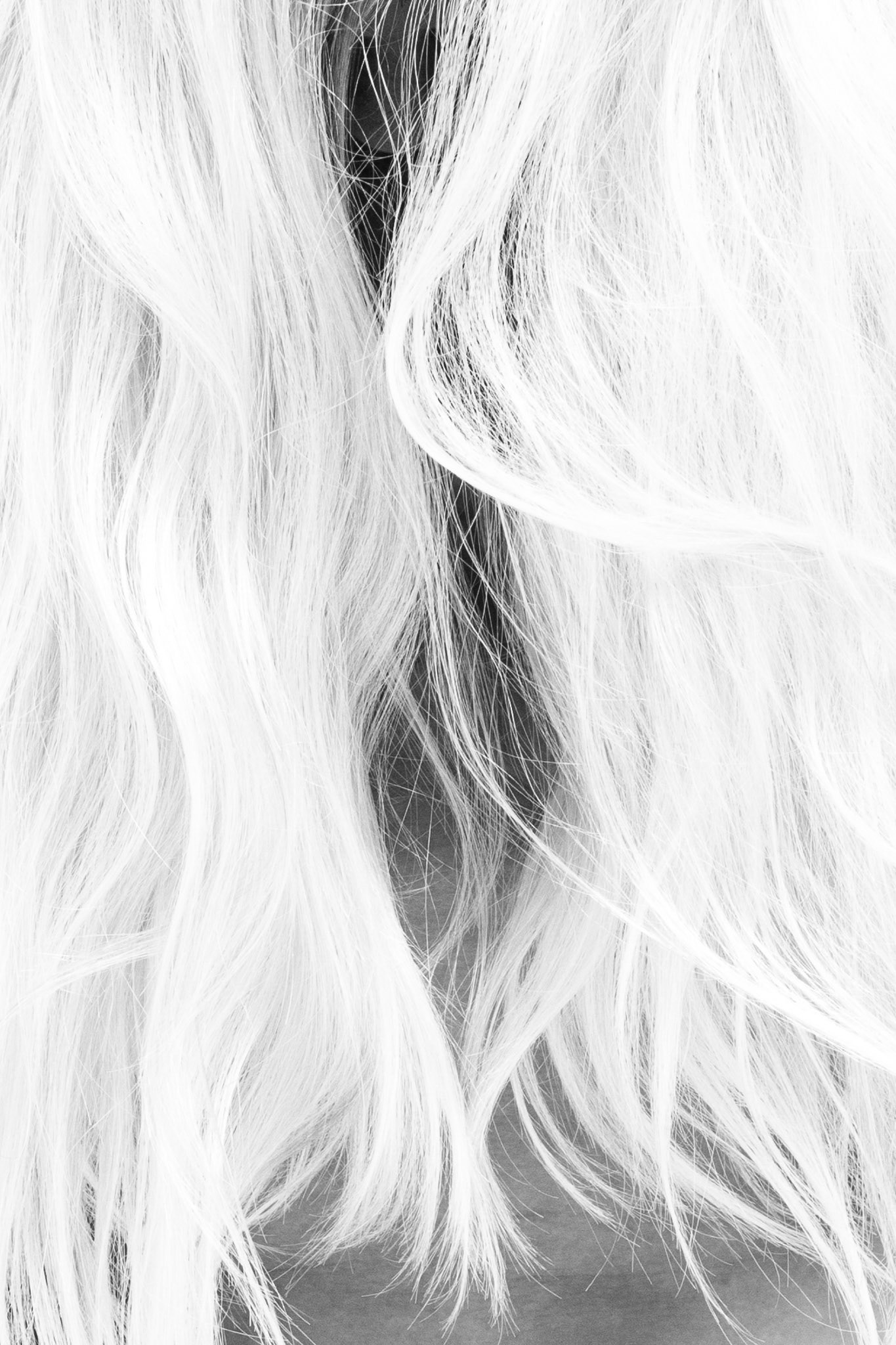 Bleached blonde