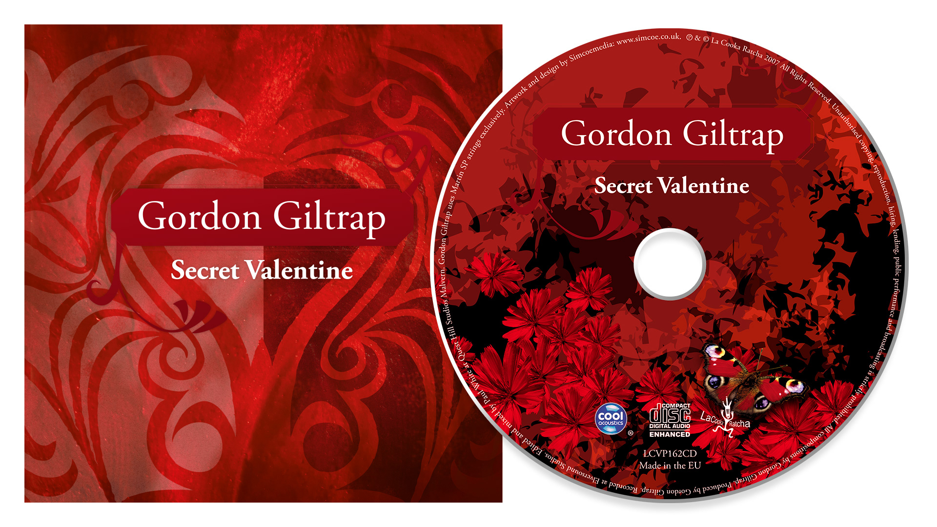 Gordon Giltrap Artwork for 'Secret Valentine'