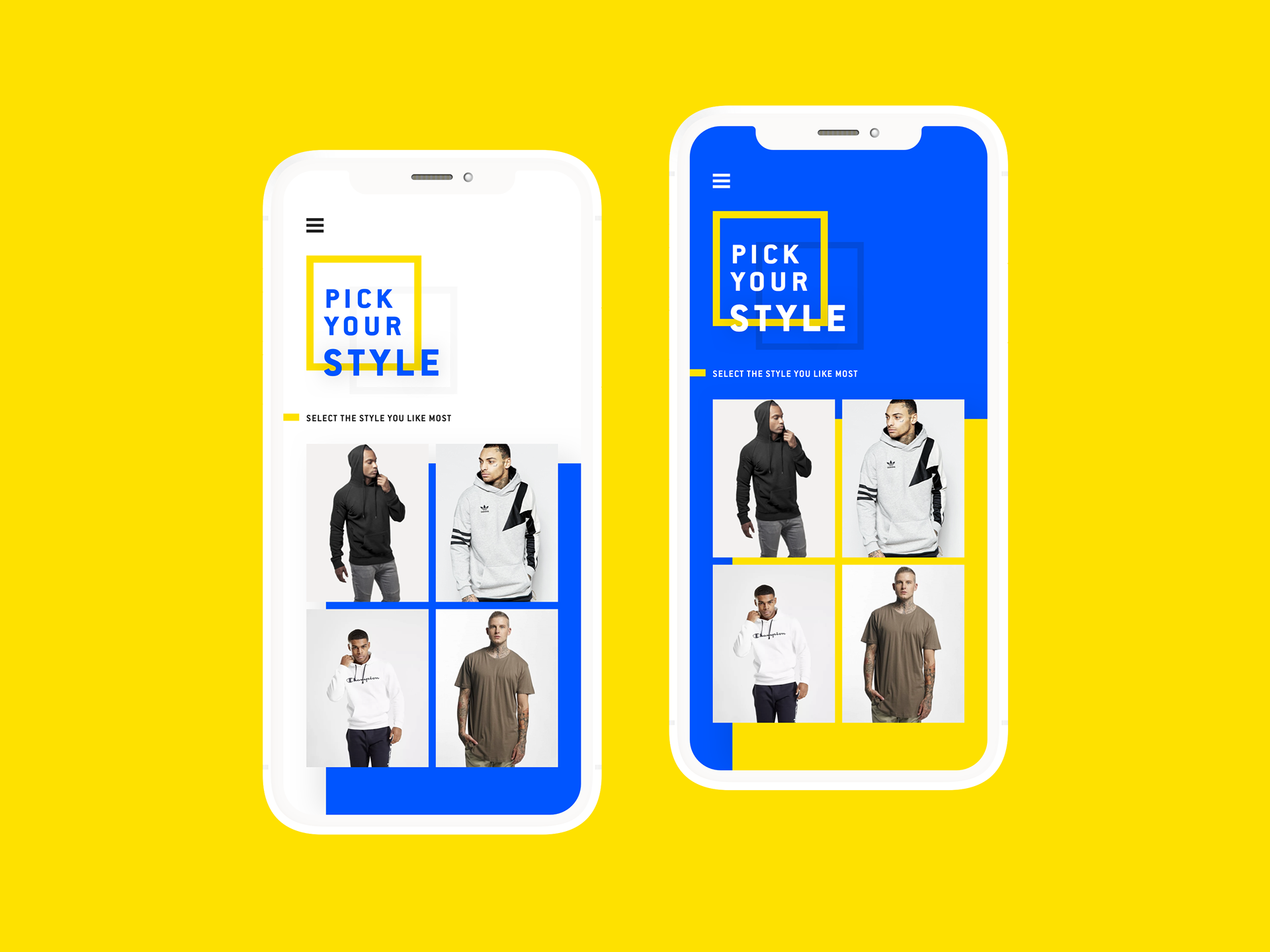 App Design - Fashion Shopping Abstract by Milan Houter