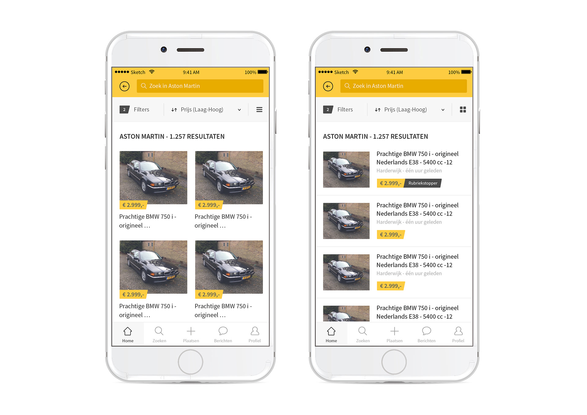 Speurders.nl App Design Concept by Milan Houter