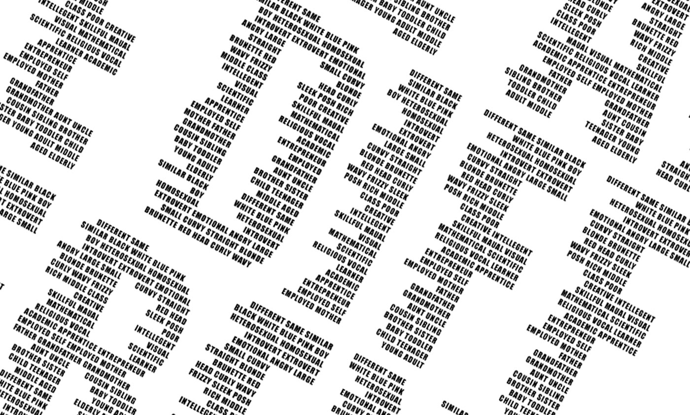 close up of the typography day competition final design by Lindsey L Ahmet Professional graphic designer and photographer Manchester