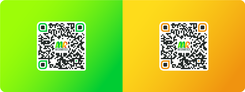 QR code personalizado para MR Informática por Cleberman