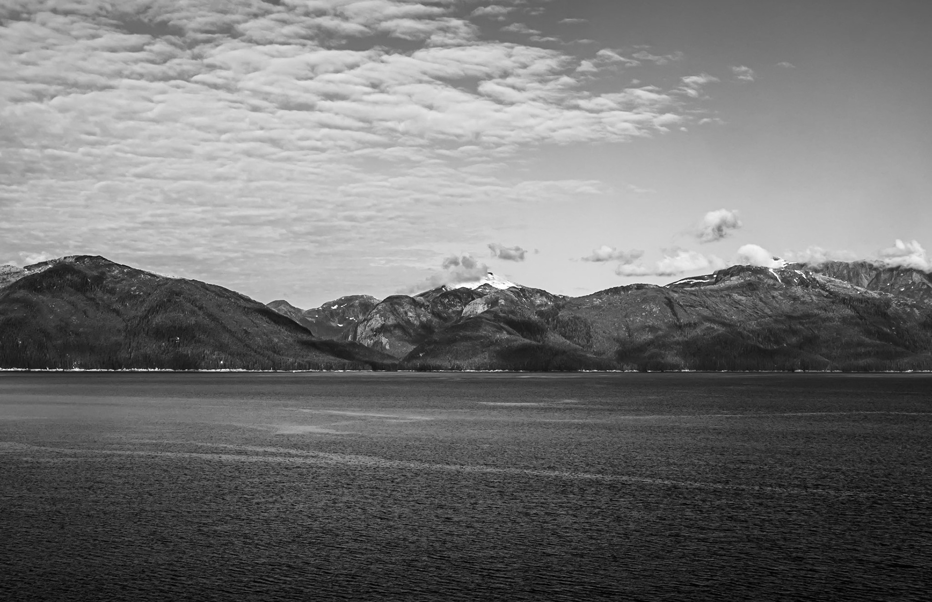Beranof Island Shoreline from the Celebrity Millennium