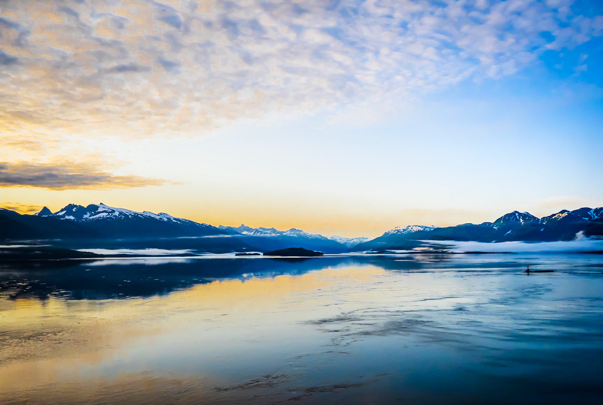 Endicott Arm Shoreline from the Celebrity Millennium