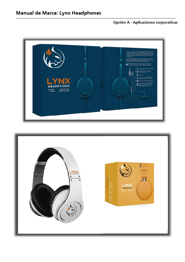 Auriculares LYNX - Aplicaciones en producto