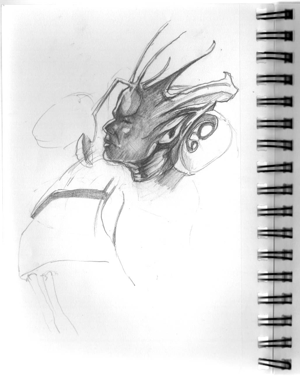 Pencils on the Paper