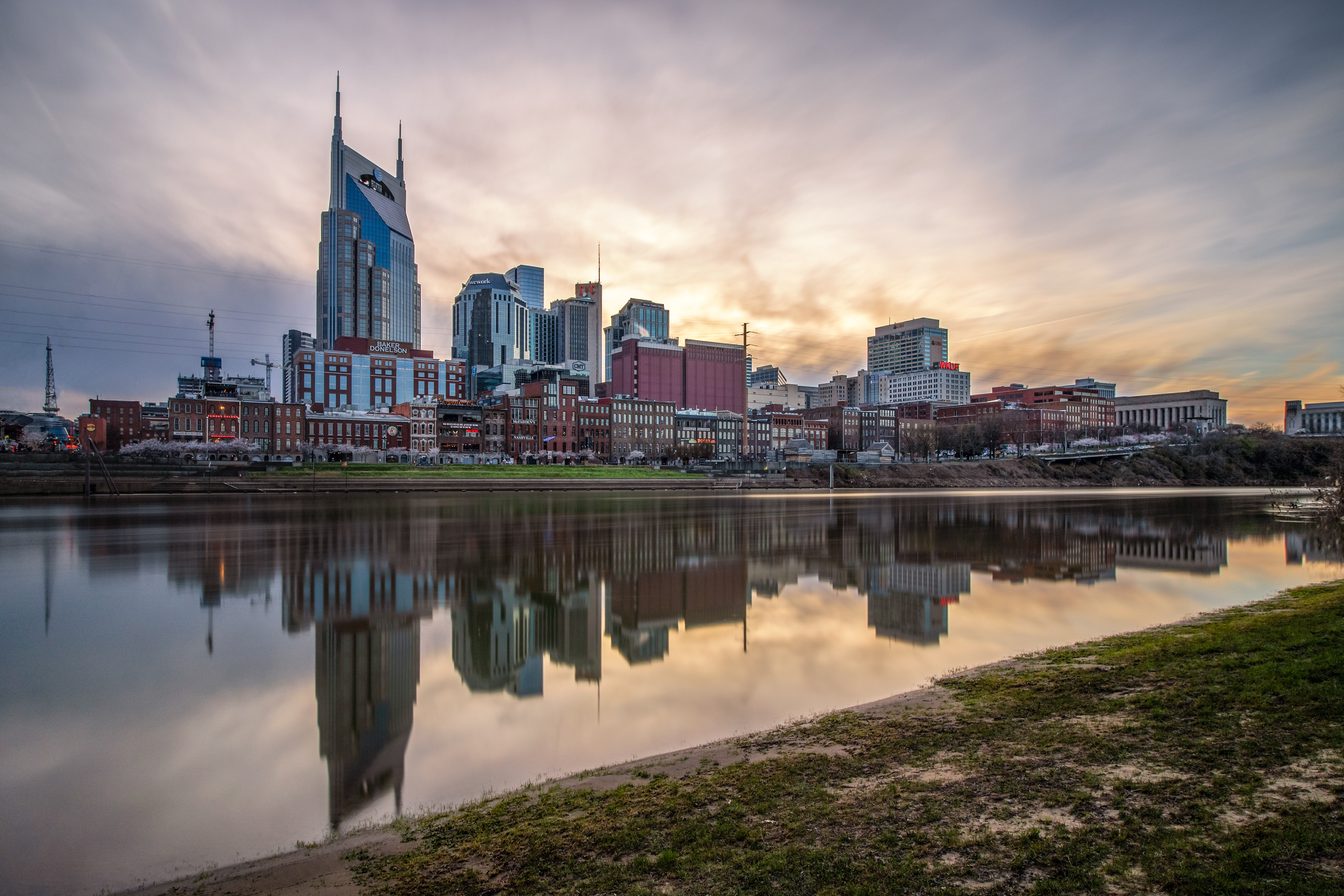 Nashville over the Cumberland