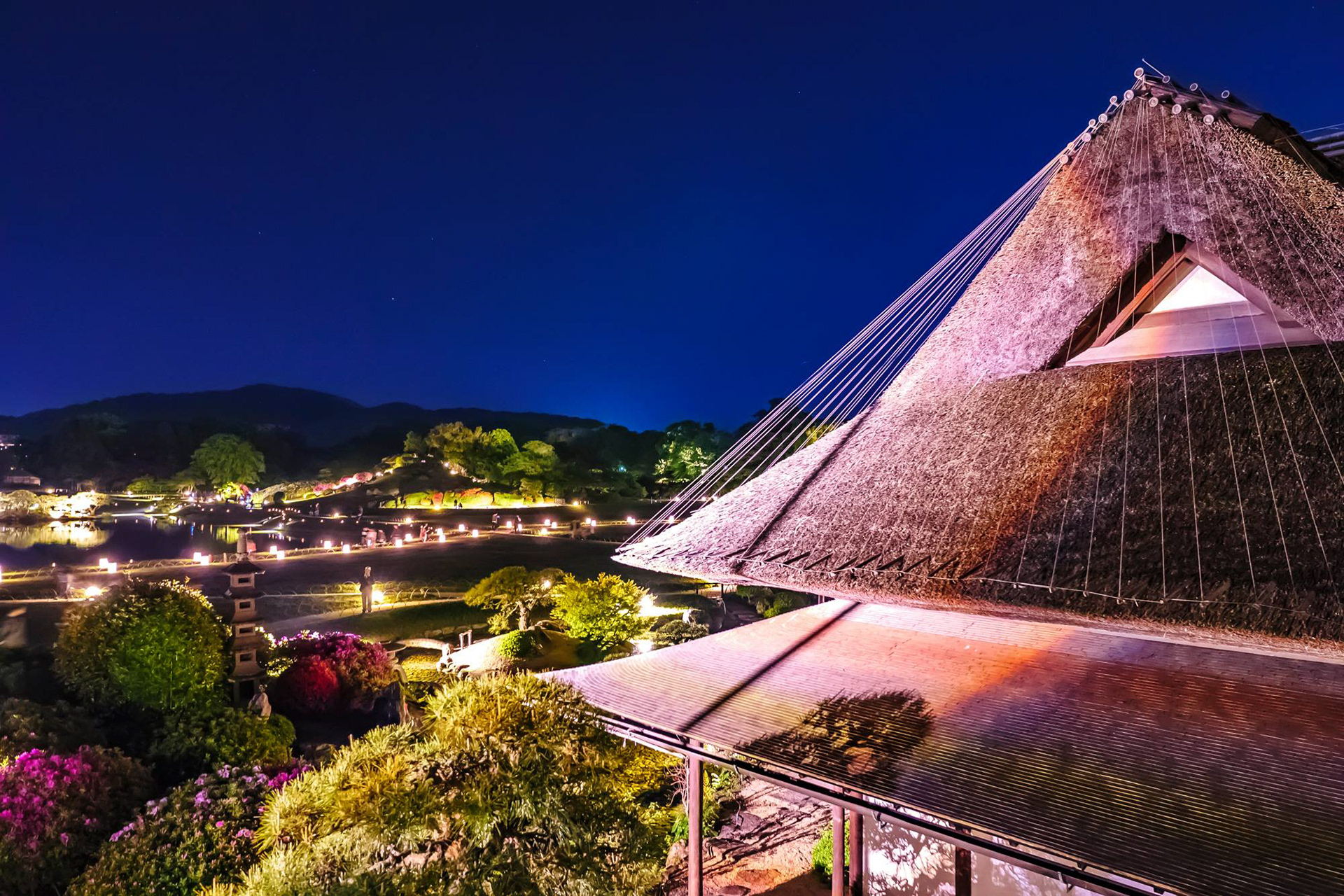 岡山後楽園幻想庭園／岡山県岡山市