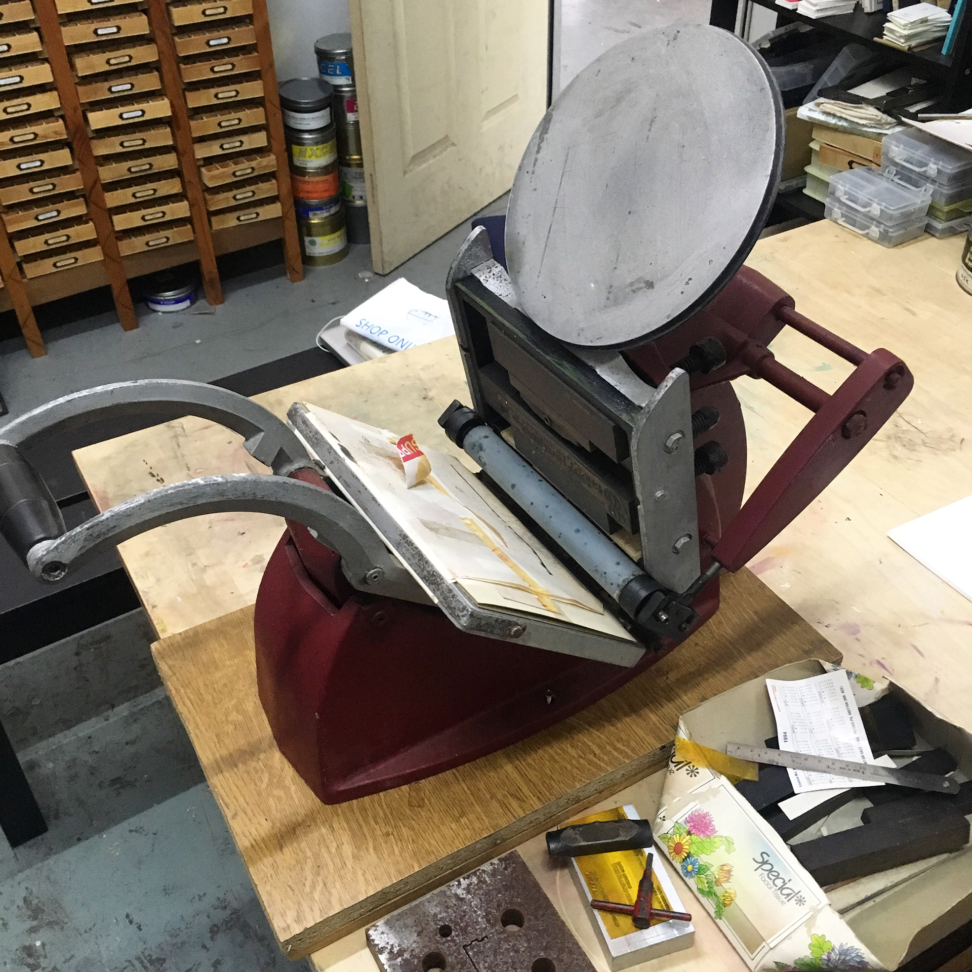 Adana 8 x 5 press