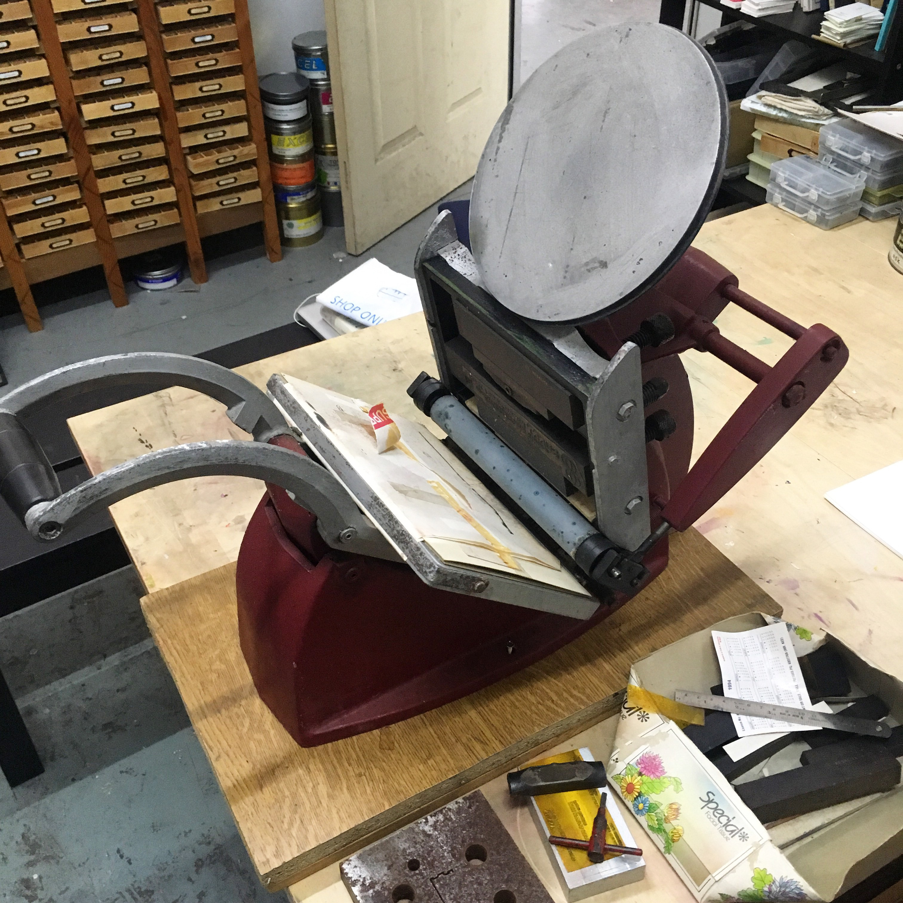 Adana 8 x 5 press