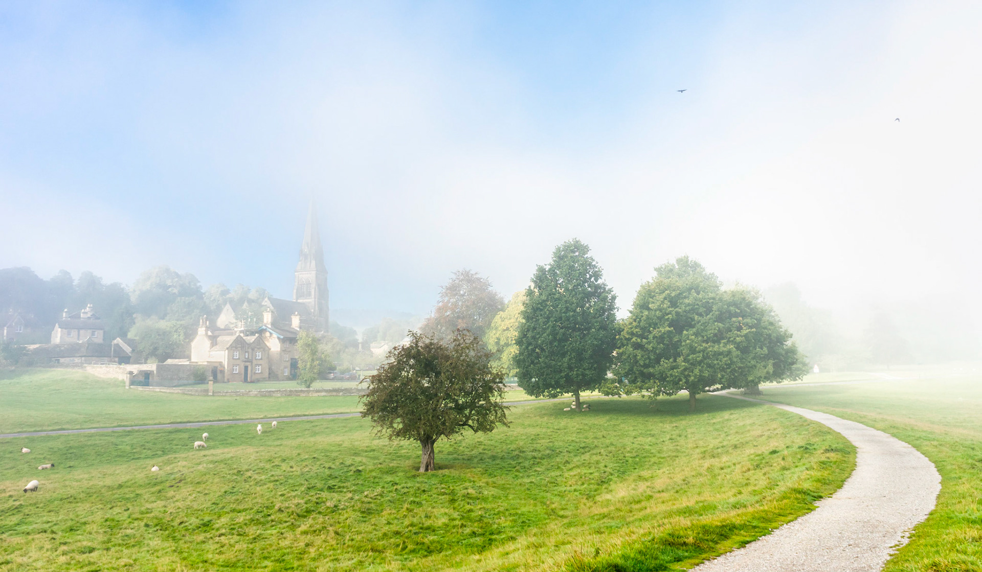 Emerging from the Mist, Edensor