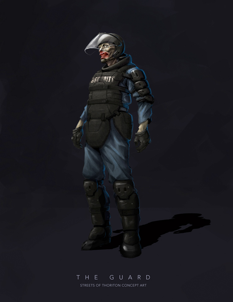 Streets of Thorinton Prison Zombie Concept