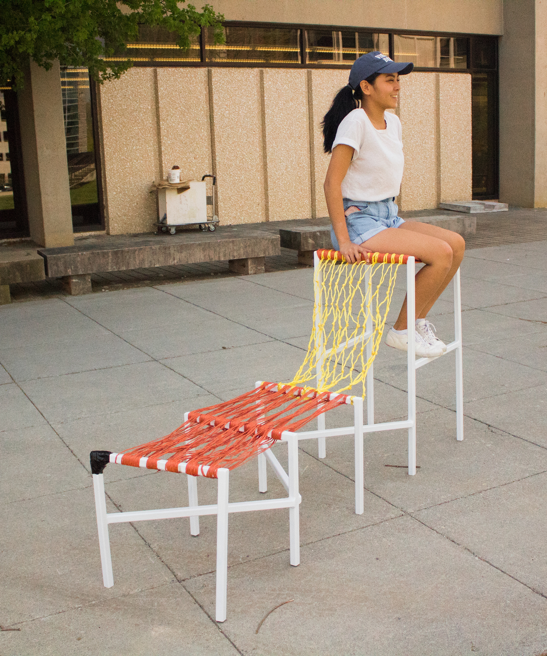 Multi-use bench submitted for Portland Street Seats competition.