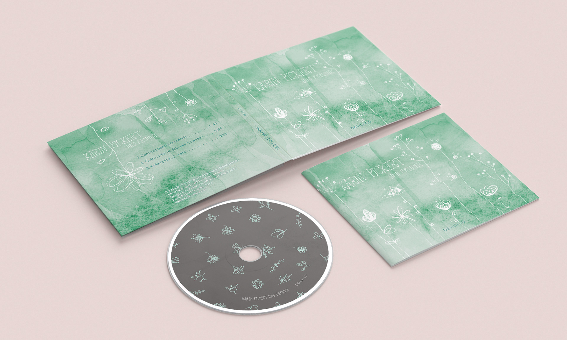 ILLUSTRATION, CD COVER, KARIN PICKERT